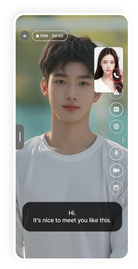 글로벌 팬과의 소통도 문제없어요!